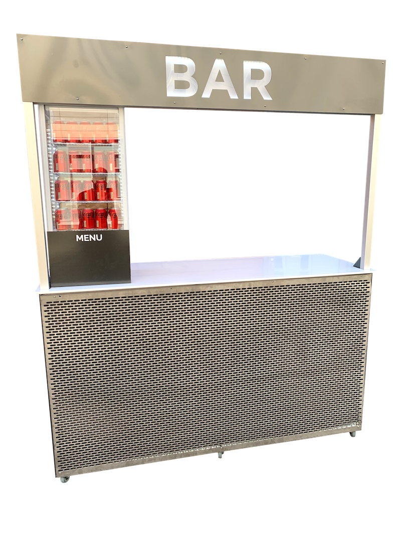 Mobile vending bar for Real Madrid's Bernabéu stadium