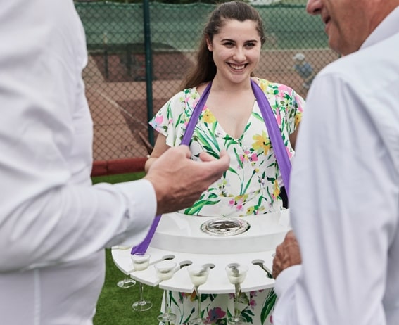 Champagne and Wine Tray