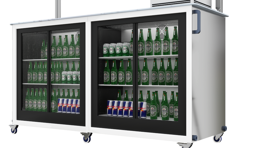 3D modelling new mobile vending concepts for research and development of new products