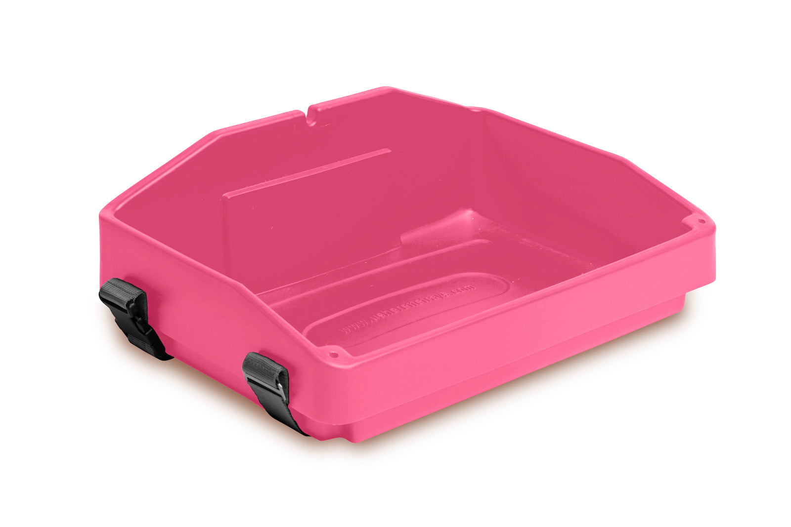 Pink plastic usherette tray